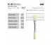 KUM SHORT HANDLE BRISTLE PAINTBRUSH - BR KU1 #12